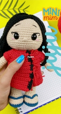 Caco Amigurumi - Juliana Sanches - Mini mim Juju - Mini me Juju - Portuguese