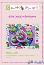 Wonderful Hands- Maria Manuel- Eden Owls Crochet Pattern