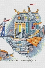 Ship House by Natalia Cherepanova