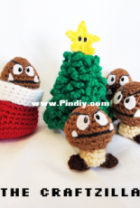 The Craftzilla - Rachel Bickmore - Goomba and Christmas Boot/Stocking - Free