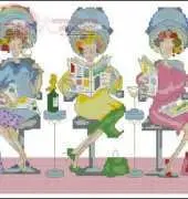 Ladies Who Lunch by Bothy Threads - Time to relax