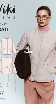 Viki Sews - Irati Jacket - Size Only 38
