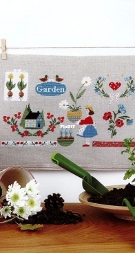 It's Gardening Time from Cross Stitch My Home by Tania Santarelli XSD + PCS