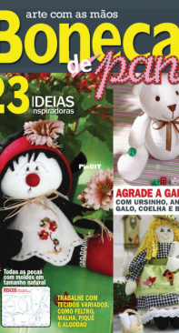 Arte Com  As Mãos - Bonecas  de Pano (2022-05) Portuguese