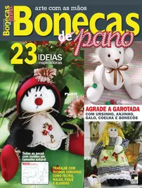 Arte Com  As Mãos - Bonecas  de Pano (2022-05) Portuguese
