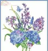 DMC BK0871 The Blue Bouquet