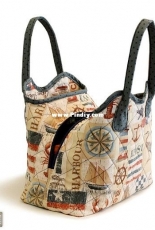 Quilted Handbag by NapkittenPattern