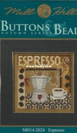 Mill Hill - Buttons & Beads Autumn Series MH14-2024 Espresso