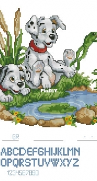 Vervaco 70-948 Dalmations XSD
