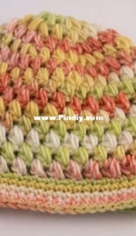 B Hooked - Brittany Alsip - Puff Stitch Hat - Free