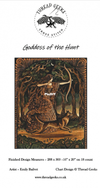 Thread Geeks - Goddess of the Hunt by Emily Balivet