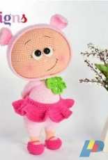 Havva Designs- Havva Unlu- Bonnie with Pig Costume - Hungarian - Translated