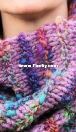 Rainbow Ridge Cowl by Bridget Pupillo-Free
