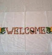 Sunflower welcome