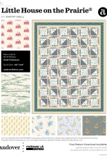 Little House on the Prairie-Marys Quilt by Kathy Hall-Free