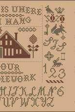 Homespun Elegance 218 Home is Where You Hang Your Needlework PCS