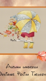 Autumn Umbrella by Polina Turosova XSD