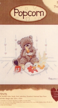 Designer Stitches - PB33 - Popcorn And Souffle The Artist