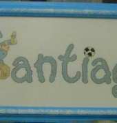 Cuadro con nombre Santiago
