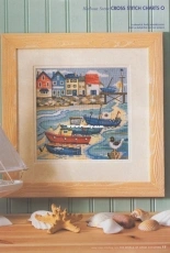 Harbour Scene by Carol Thornton from The World of Cross Stitching TWOCS 47 XSD