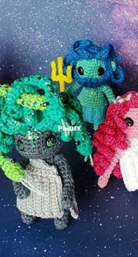 Fantasy Sprites - Lianne Peterson - Greek Mythology Tiny Sprites