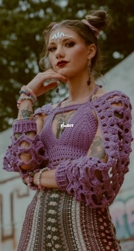 Spirit and Thread Crochet - Krista Jenkins - The Khaleesi Top
