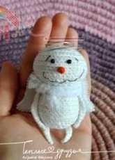Angela Feklina - Mini Crochet Angel - Russian - Free Pattern