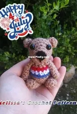 Melissas Crochet Patterns - Melissa Trenado - American Bear - Free
