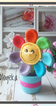 ToyEka - Ekaterina Akishina - Екатерина Акишина - Flower Seven colors - Цветик Семицветик - Russian