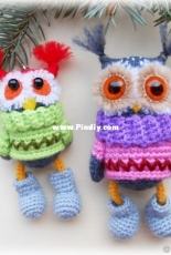 Anya Kirdyasheva - Owl Keychain - Russian - Free