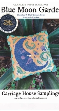 Carriage House Samplings - Blue Moon Garden  SAGA