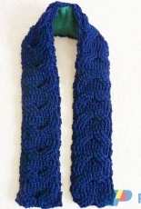 Rebeccas Stylings - Noelle Stiles - Icelandic Cable Scarf