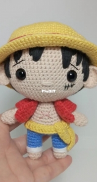 Luffy Amigurumi