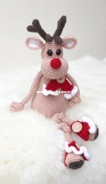 Lotjes Little Gifts - Lotje - Reindeer Buttons Frostynose