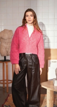 Sandnes Garn - Anita B.Benzenberg - 2403-09 Fleur Cardigan