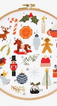 DMC - Advent Calendar/Calendrier DAvent - Free