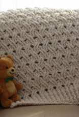 Chunky Baby Blanket/Afghan by Kim Miller