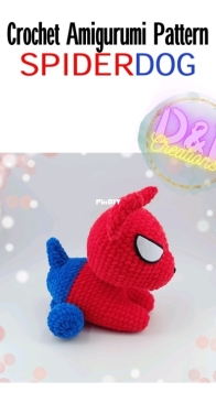 DI Creations / DandICreations / DICreationsStore / DIAmigurumiCreations - Davina and Ivana - Spiderdog