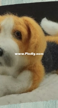 Lanamk toy - Svetlana Vsevolodova - Beagle dog - Светланы Всеволодовой - Собака Бигль - Russian
