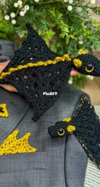Serendipity Designs - Amanda Ray - Large Gliding Pocket Dragon