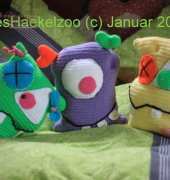 Heikes Häkelzoo- Its Kuschelmonster-time/ cuddly monster time-  German