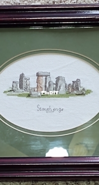 Stonehenge framed