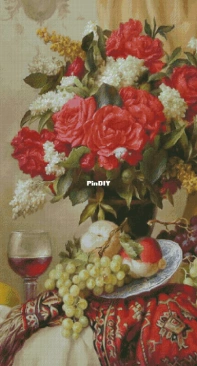 Chimera - Red Roses Lilac