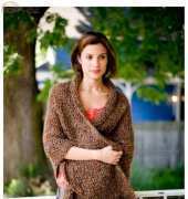 Honest Warmth Shawl by Lion Brand Yarn - Free