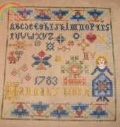 The Sampler Girl-Hannahs Spot motif