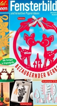 Bastel-Ideen - Fensterbilder und kreative Papierideen - №3 - 2025 - German