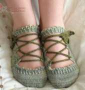 Elven Slippers by Joy Gerhardt/  Joy Gerhardt Designs