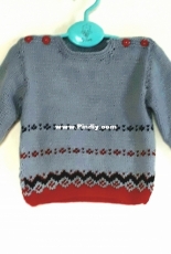 Bright Playtime Sweater by Chanchal Moktan-Free