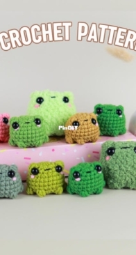 My Crochet Wonders - MyCroWonders - Marina Chuchkalova - Tiny Frog