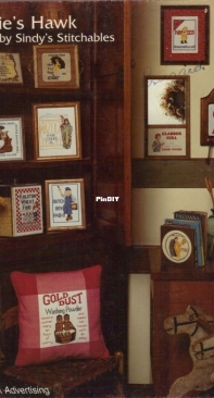 Sindys Stitchables - Book III - Kiddies Hawk by Sindy Barker - 1993